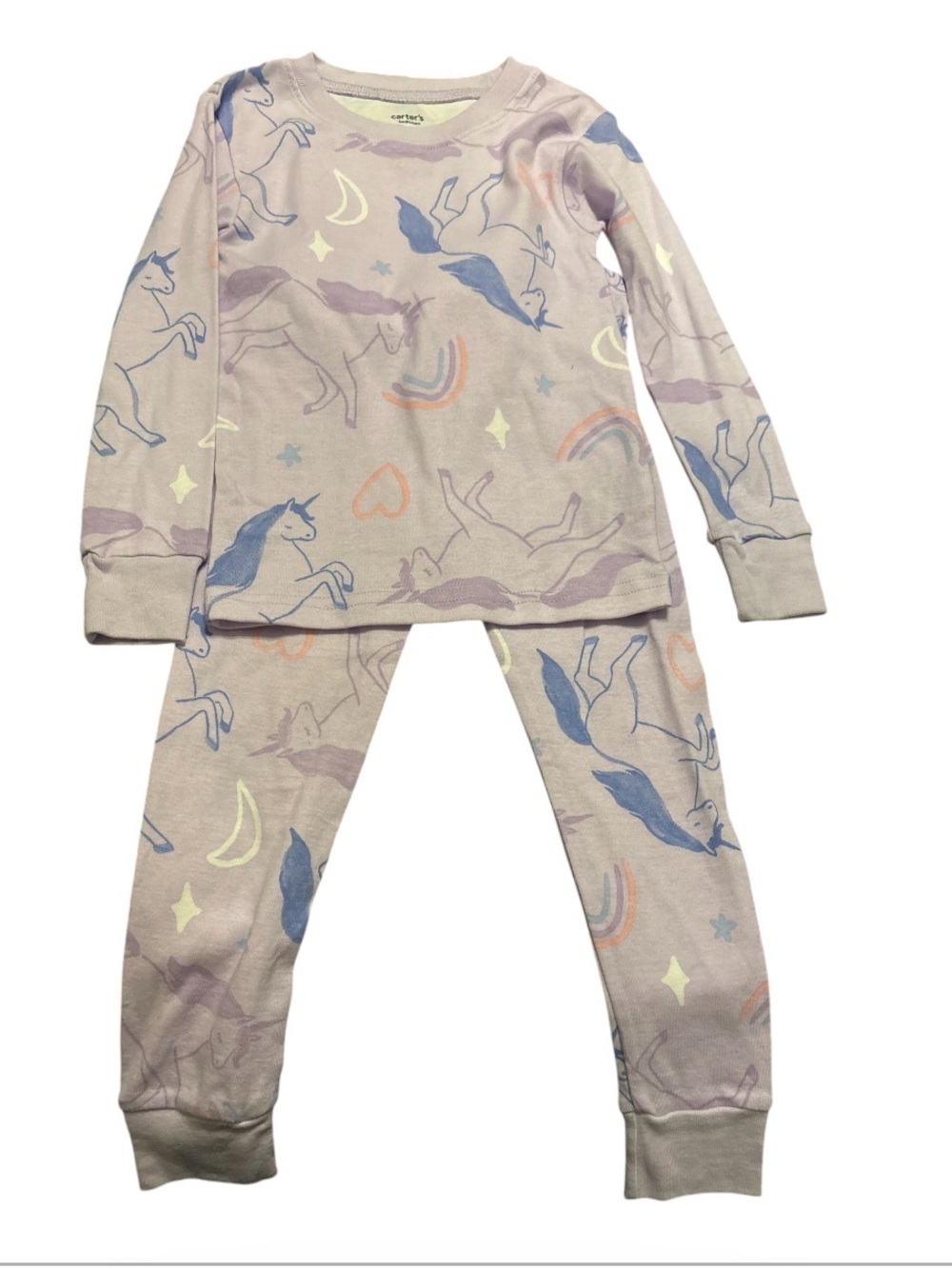 Carter’s Unicorn Pajama Bundle - 4 Pieces - Picture 3 of 4